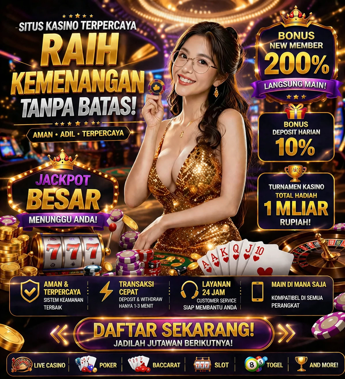 Roleta e blackjack 7777game